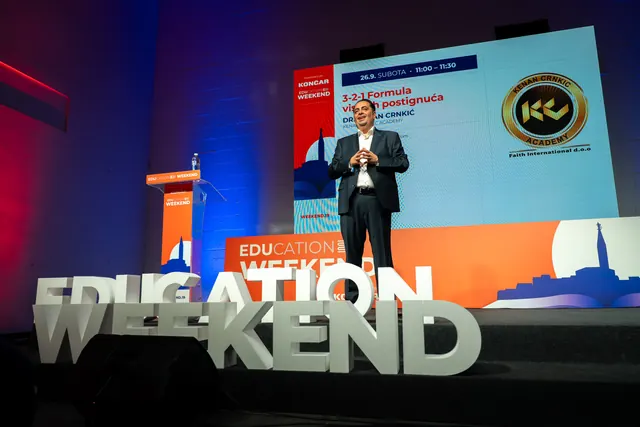 Dr. Kenan Crnkić: 3-2-1 Formula visokih postignuća · Education.Weekend 2026