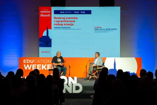 Korado Korlević: Beskraj svemira i ograničenost našeg znanja · Education.Weekend 2026