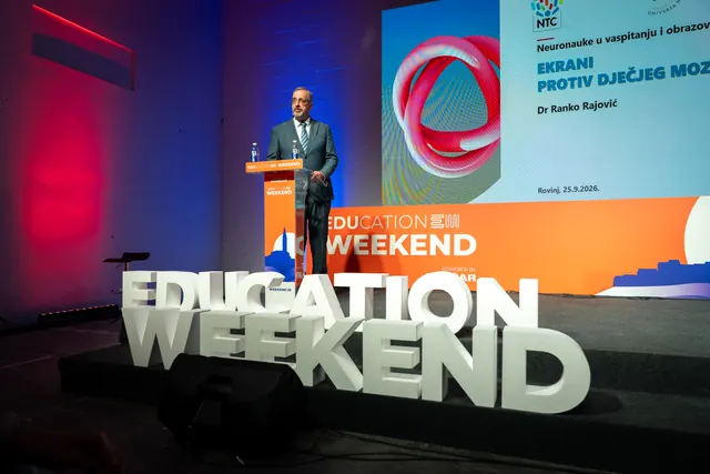 prof. dr. Ranko Rajović: Ekrani protiv dječjeg mozga · Education.Weekend 2026
