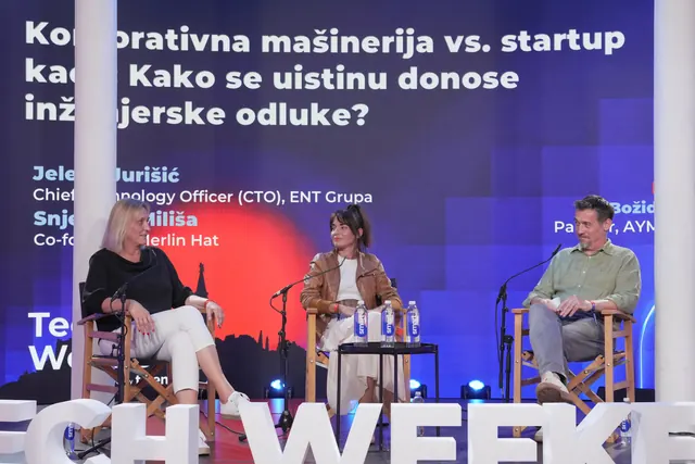 Korporativna mašinerija vs. startup kaos: Kako se uistinu donose inženjerske odluke? · Tech.Weekend 2026
