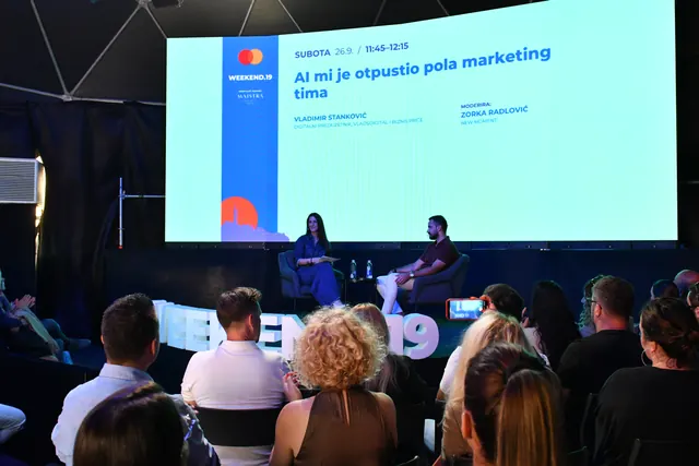 AI mi je otpustio pola marketing tima · Weekend.19 2026