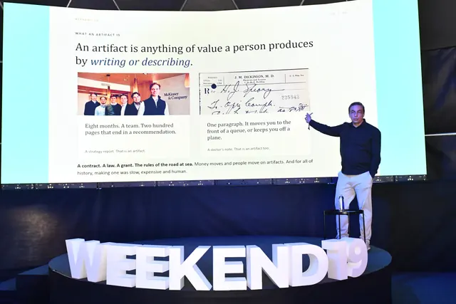 Sve što ste ikad objavili sada je prompt: posao i život kad razmišljanje ne košta ništa · Weekend.19 2026
